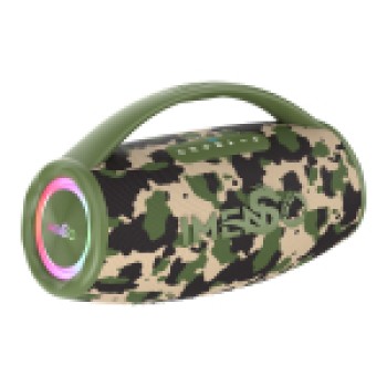 Caixa De Som Portátil Bt Imenso 80w Ipx6 Rgb Cor Camuflado 110v/220v IMS-X38
