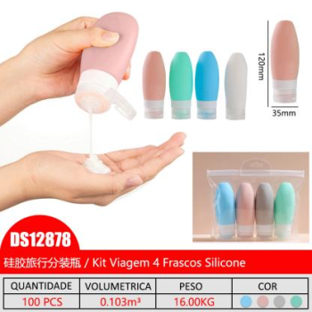 KIT DE FRASCOS VIAGEM DS12878
