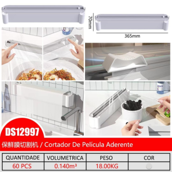 SUPORTE CORTADOR PLASTICO FILME 
