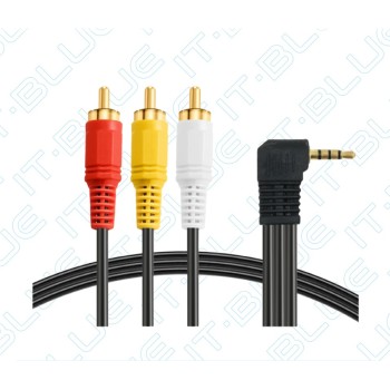 Cabo conector P3 para AV