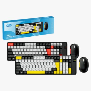 KP-TE129 TECLADO GAMER COLORIDO 