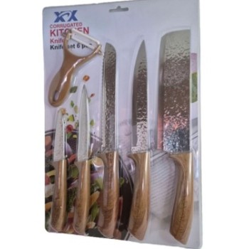  KIT FAQUEIRO MARROM-  XDX-122219