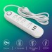 Extensão 4 Tomadas e USB OI-TO118