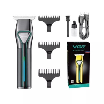 Máquina De Cortar Cabelo e Barba Profissional Portátil VGR OIV-960
