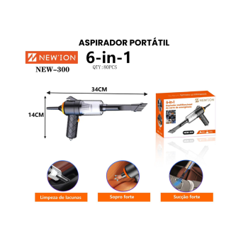 Aspirador portátil