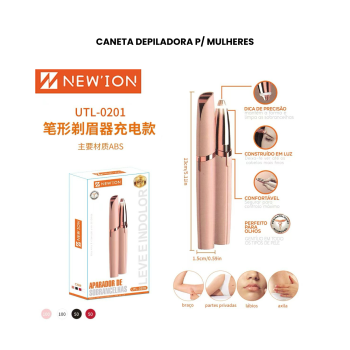 Caneta depiladora p/ mulheres