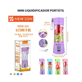 Mini Liquidificador Portátil