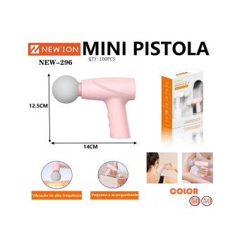 Mini pistola massageadora
