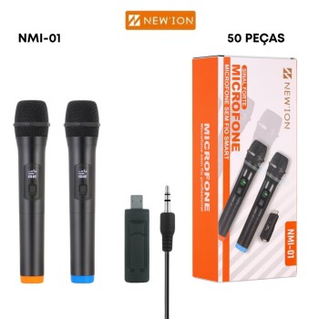 2 microfones sem fio