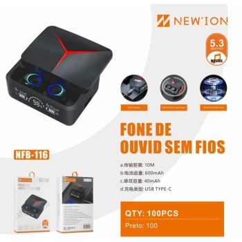 FONE DE OUVIDO Bluetooth 5.3