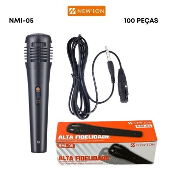 Microfone com fio