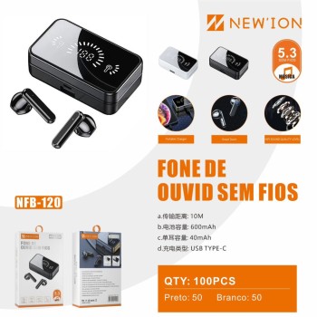 FONE DE OUVIDO Bluetooth 5.3