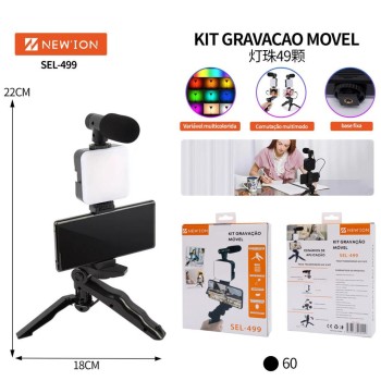 Kit de gravação luz led