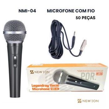microfone com fio