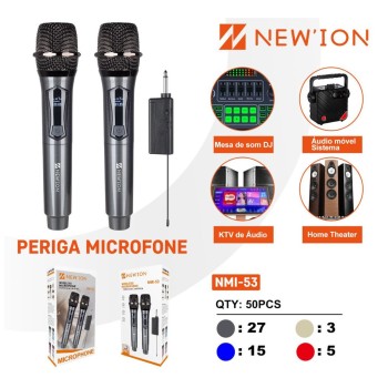 MICROFONE DUPLO sem fio