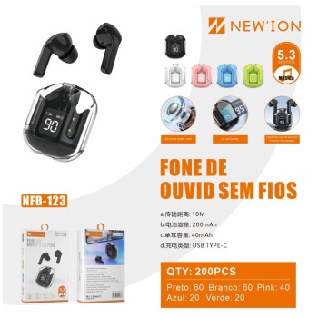 FONE DE OUVIDO Bluetooth 5.3