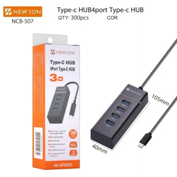 ADAPTADOR tipo-c 4 EM 1