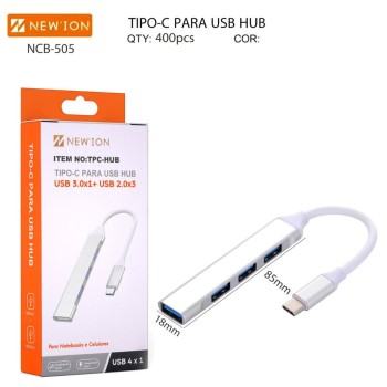 ADAPTADOR tipo-c 4 EM 1