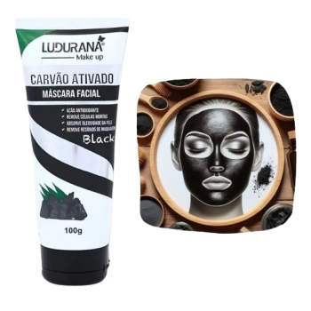 Mascara Facial Carvao Ativado BOX C/9 Un Ludurana
