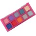 Paleta de Sombras Colecao Cristais BOX C/12 Un Jasmyne