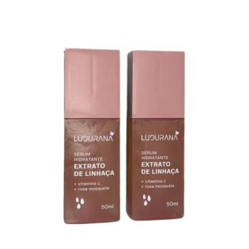Serum Hidratante Extrato de Linhaça BOX C/18 Un Ludurana