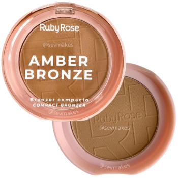 Compacto Matte Amber Bronze BOX C/24 Un Ruby Rose