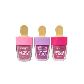 Lip Gloss Sorvete BOX C/24 Un Pink 21