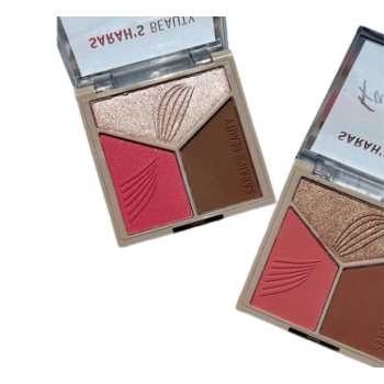 Face Makeup 3 em 1 BOX C/24 Un Sarah's Beauty