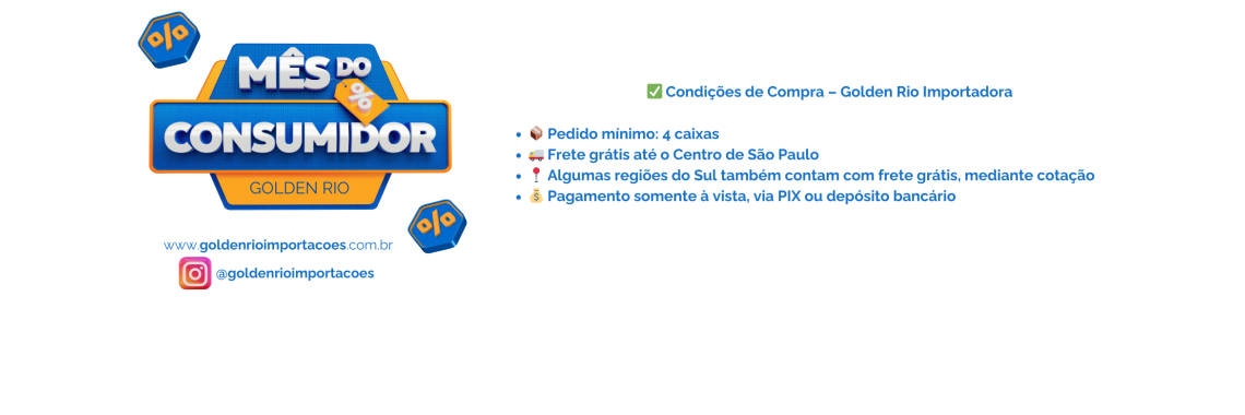 GOLDEN RIO IMPORTACAO E EXPORTACAO DE PRODUTOS MANUFATURADOS LTDA